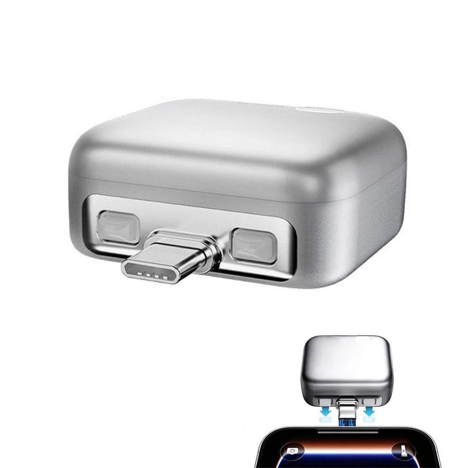 Automatic Charging Disconnector - Smart Auto Power Cut-Off Type-C to Type-C Fast Charging Guardian