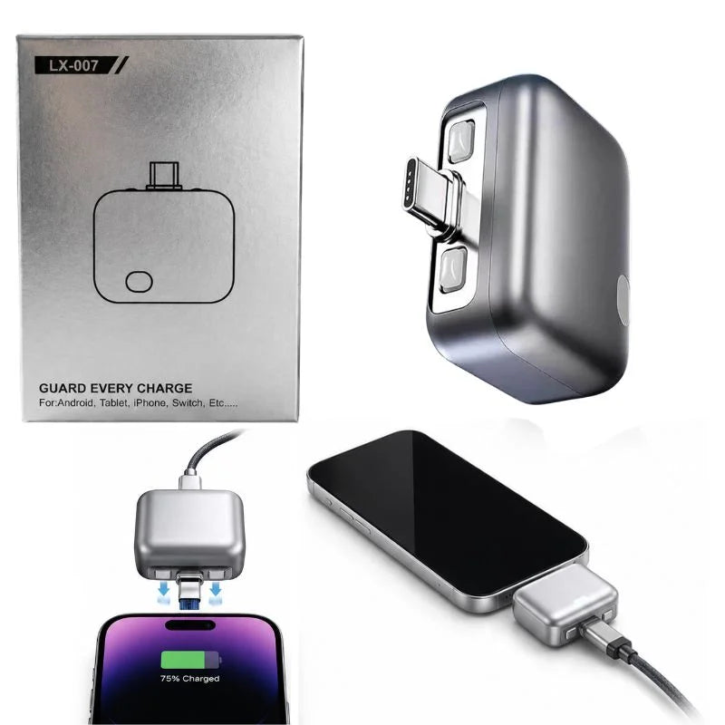 Automatic Charging Disconnector - Smart Auto Power Cut-Off Type-C to Type-C Fast Charging Guardian